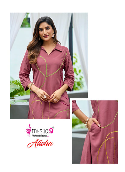 Alisha Vol 2 Mystic 9 Rayon 22Kg Co Ord Set Wholesale