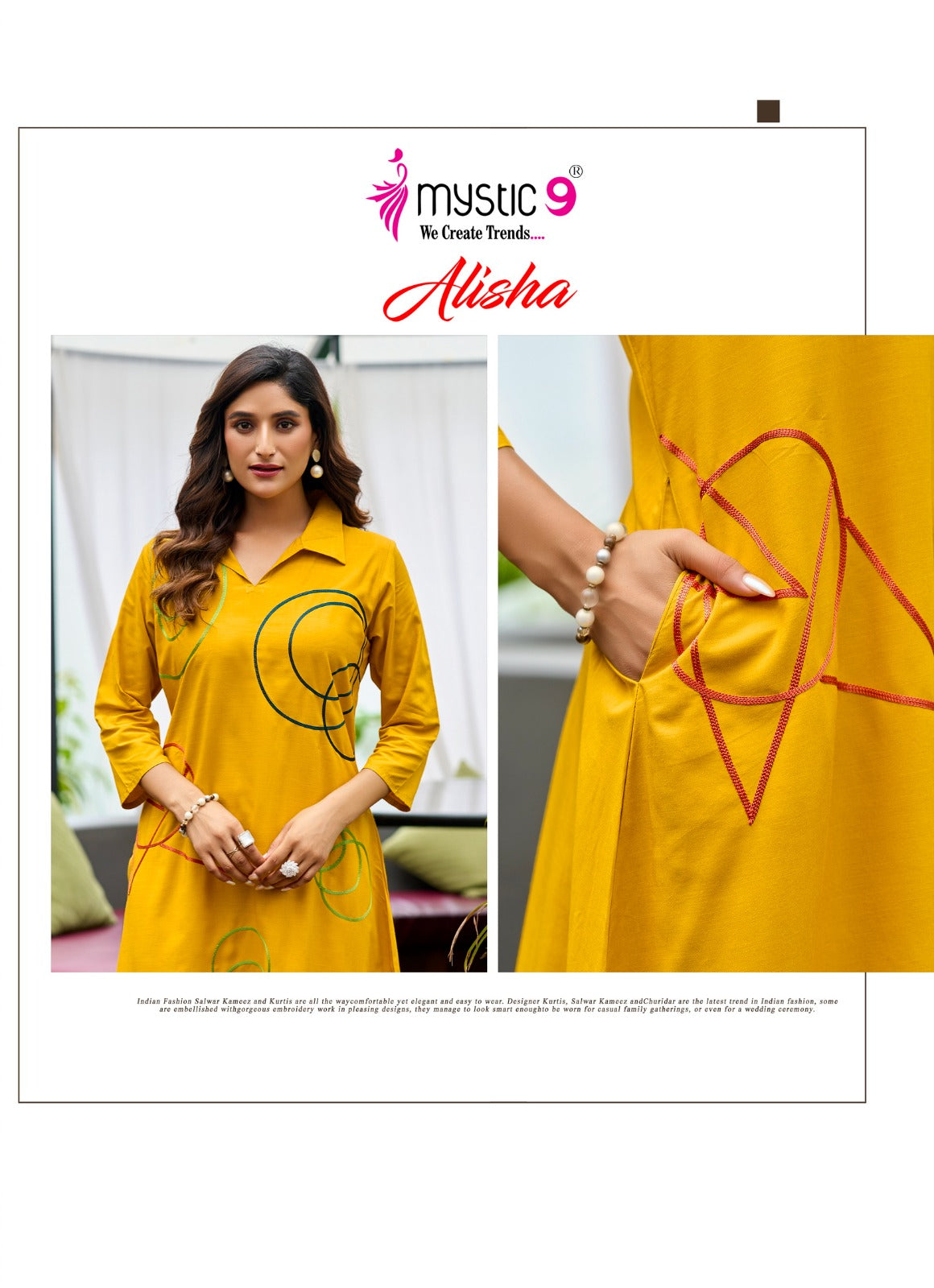 Alisha Vol 2 Mystic 9 Rayon 22Kg Co Ord Set Wholesale