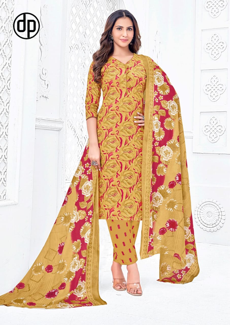 Alisha Vol 3 Deepkala Cotton Dress Material Supplier Gujarat