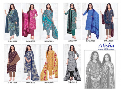 Alisha Vol 3 Deepkala Readymade Cotton Pant Suits Exporter Gujarat
