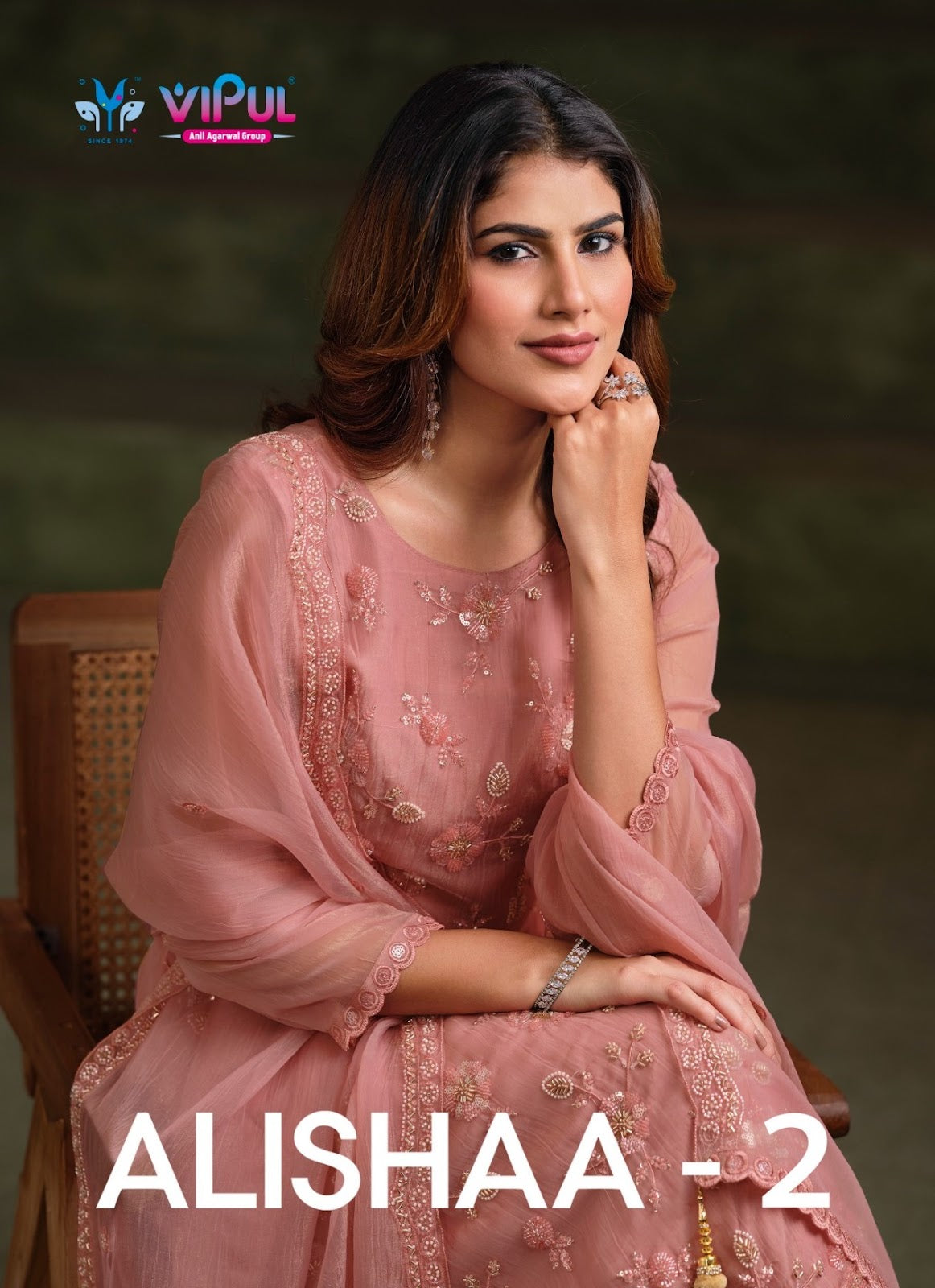 Alishaa Vol 2 Vipul Chiffon Pant Style Suits Wholesale Price