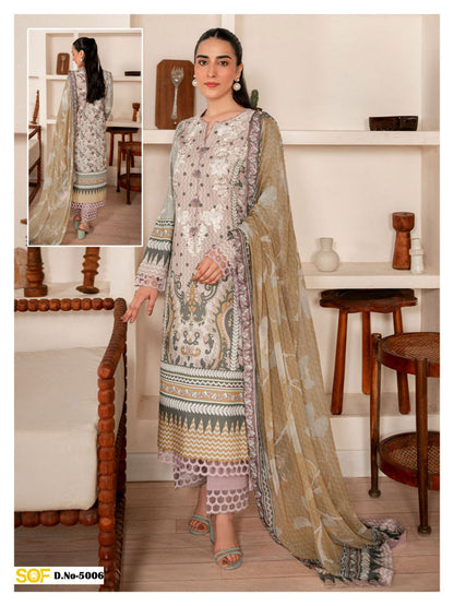 Aliya B Vol 5 Premium Lawn Luxury Collection Shree Om Karachi Salwar Suits Wholesale Price