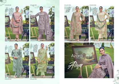 Aliya Radhika Fashion Azara Lawn Karachi Salwar Suits Supplier