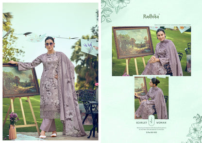 Aliya Radhika Fashion Azara Lawn Karachi Salwar Suits Supplier