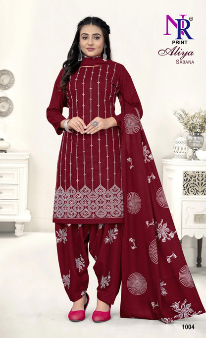 aliya sabana vol 1 nr print rayon 14kg patiyala style suits manufacturer gujarat