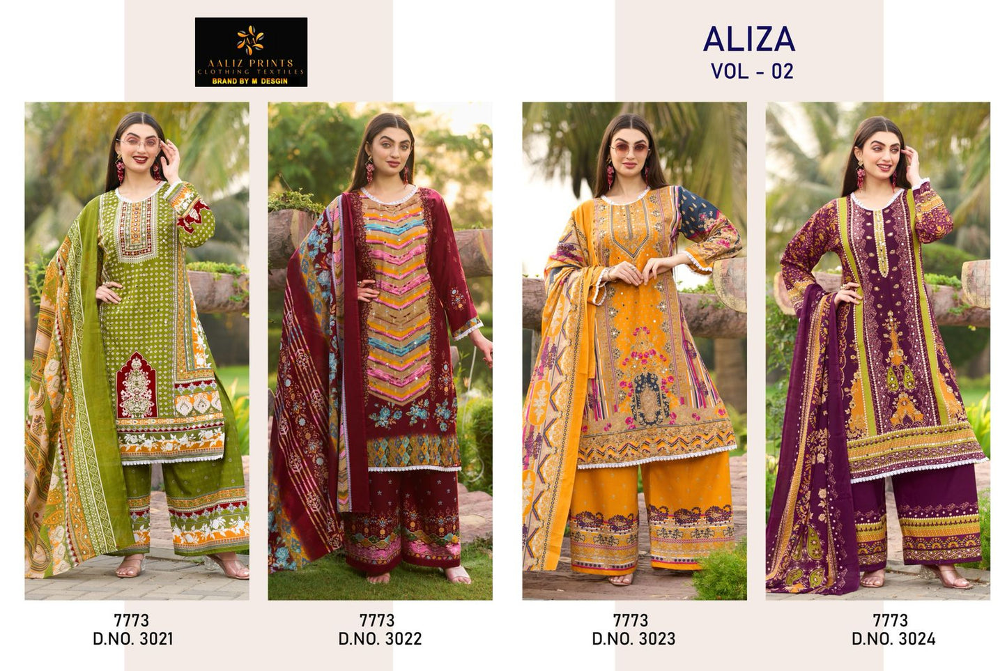 Aliza Vol 2 Aaliz Prints Cotton Karachi Salwar Suits Wholesale Rate