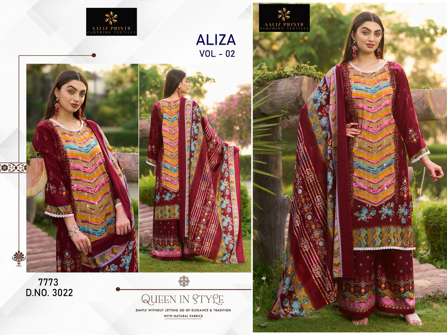 Aliza Vol 2 Aaliz Prints Cotton Karachi Salwar Suits Wholesale Rate