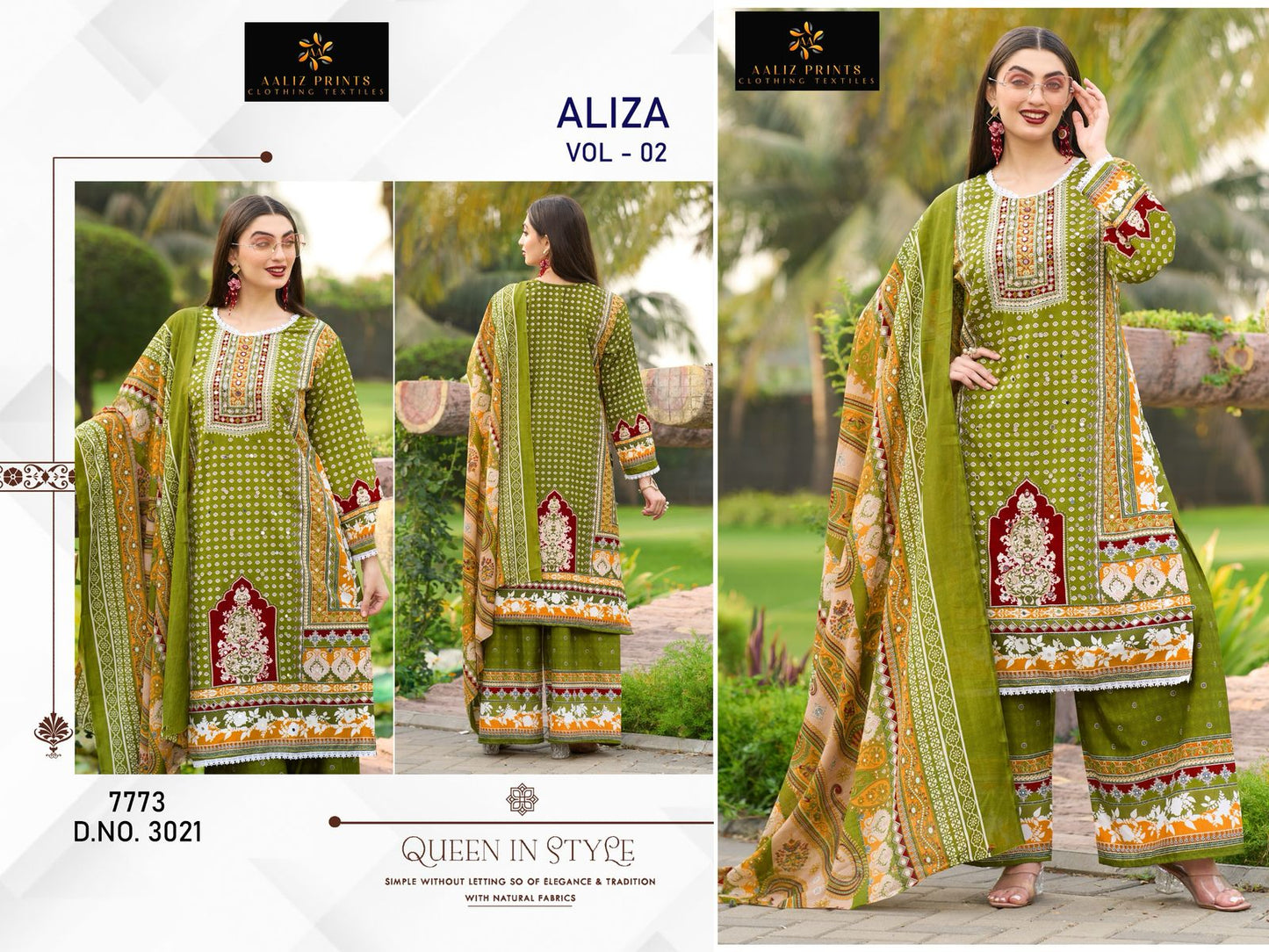 Aliza Vol 2 Aaliz Prints Cotton Karachi Salwar Suits Wholesale Rate
