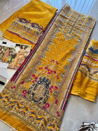 Aliza Vol 5 Aaliz Prints Cotton Karachi Salwar Suits Wholesaler