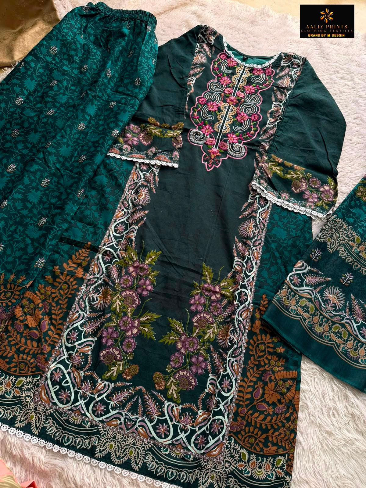 Aliza Vol 7 Aaliz Prints Soft Cotton Karachi Readymade Suits Supplier India