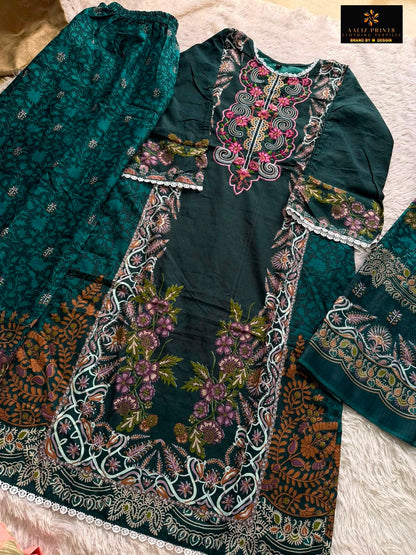 Aliza Vol 7 Aaliz Prints Soft Cotton Karachi Readymade Suits Supplier India