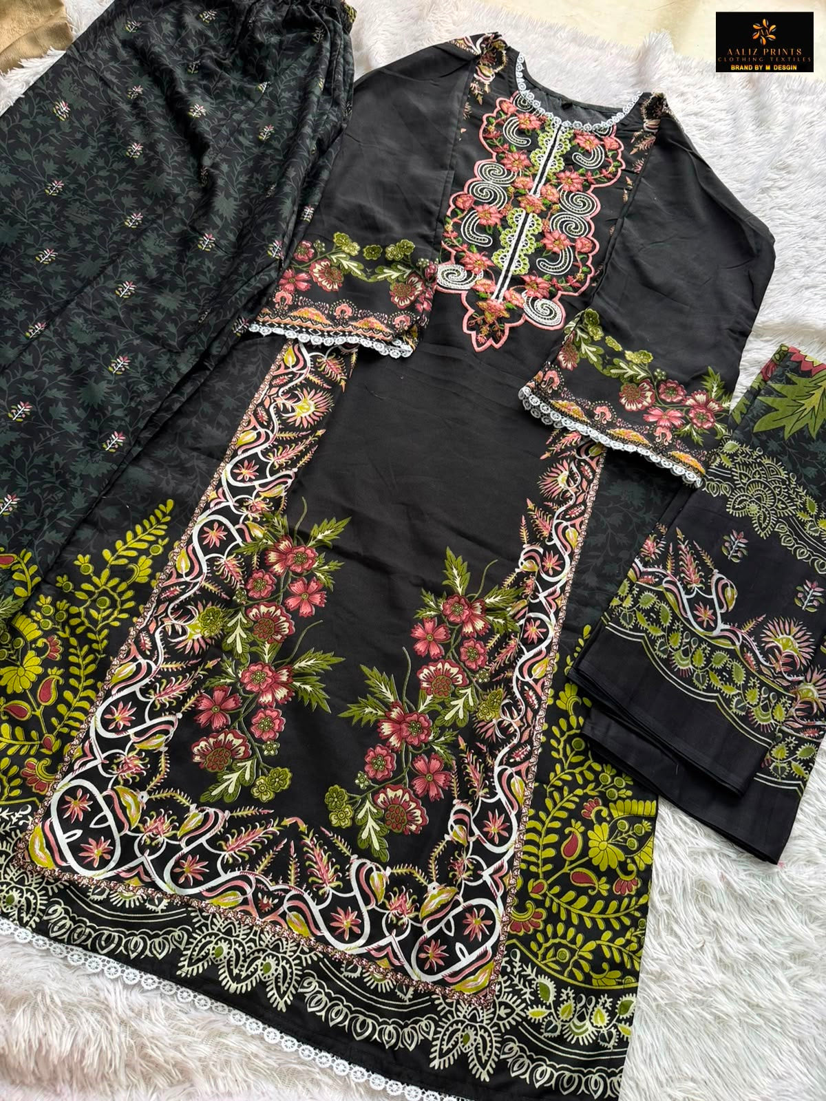 Aliza Vol 8 Aaliz Prints Soft Cotton Karachi Readymade Suits Manufacturer India