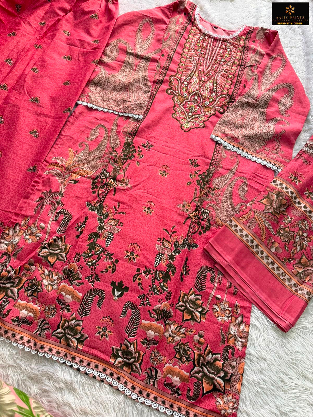 Aliza Vol 8 Aaliz Prints Soft Cotton Karachi Readymade Suits Manufacturer India