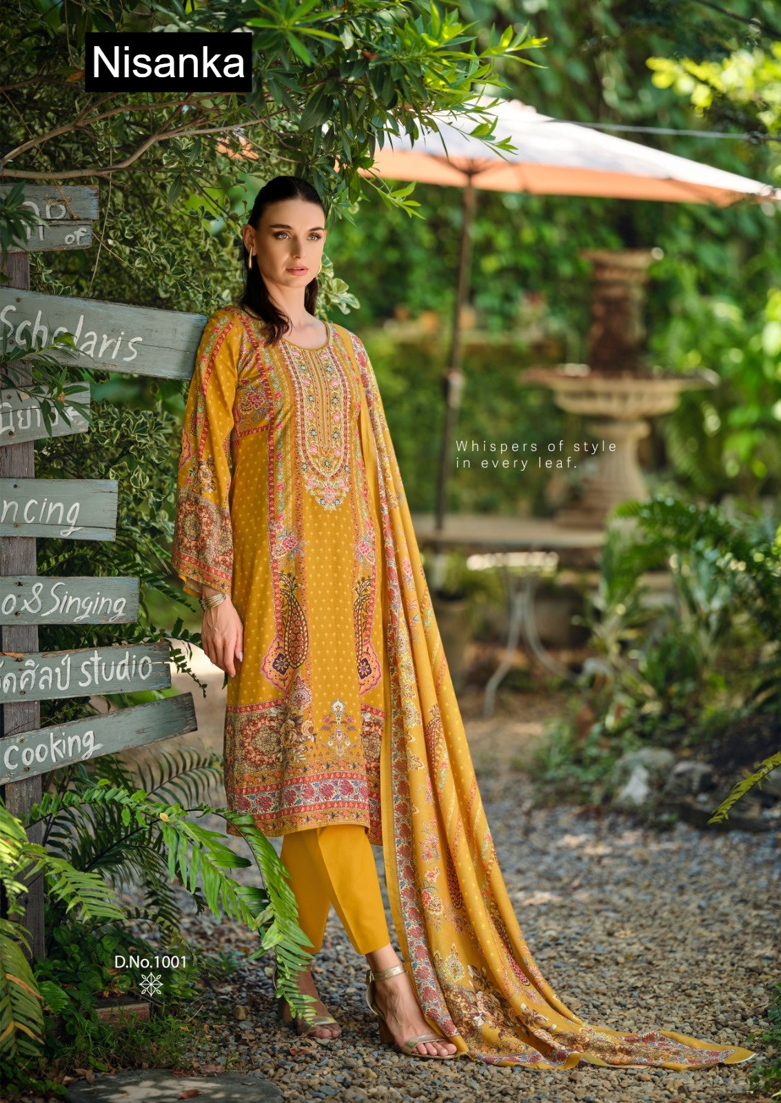Alizeh Nisanka Lawn Cotton Karachi Salwar Suits Manufacturer