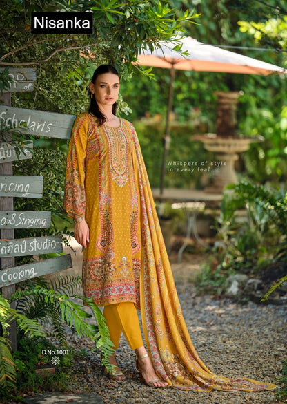 Alizeh Nisanka Lawn Cotton Karachi Salwar Suits Manufacturer