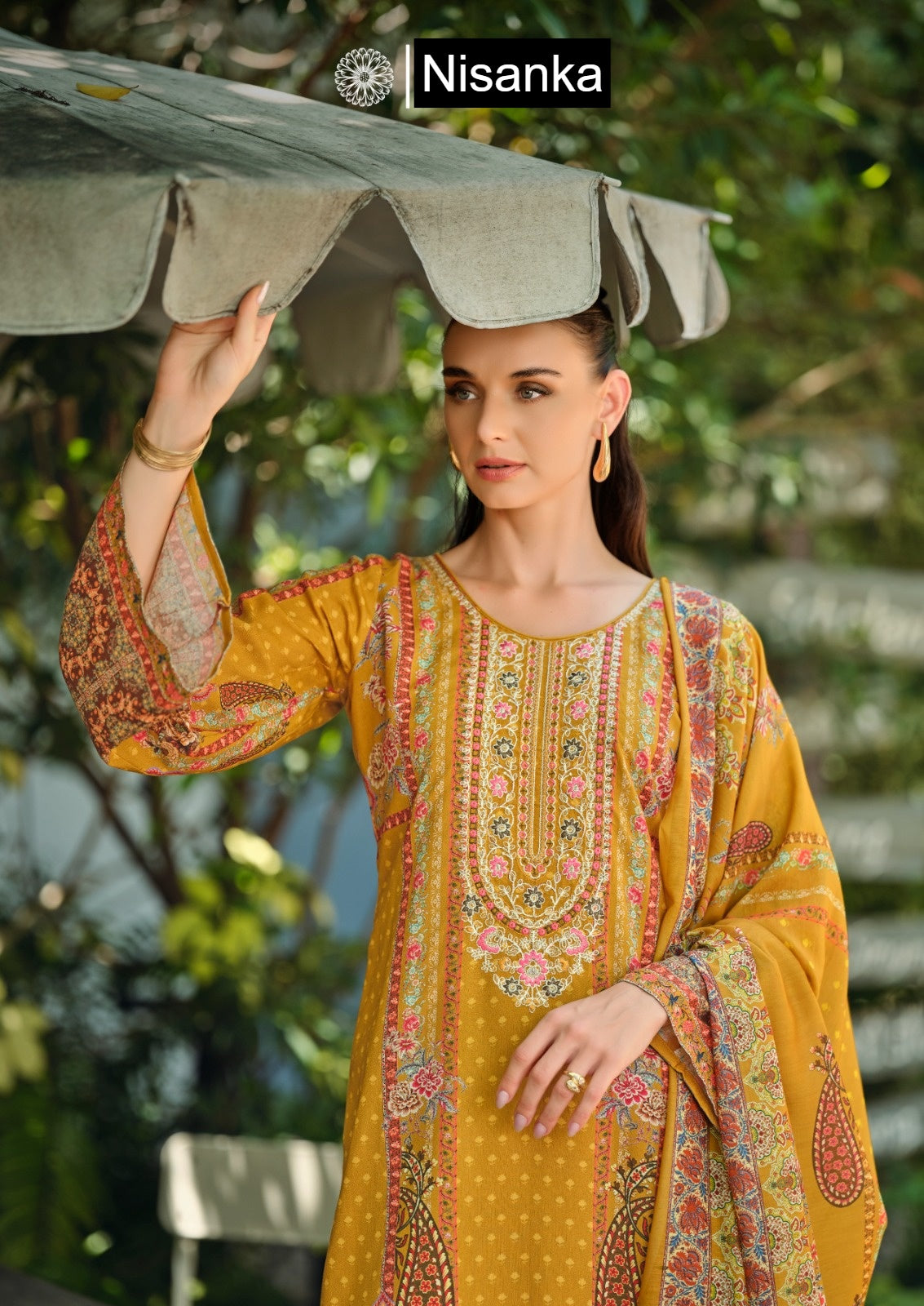 Alizeh Nisanka Lawn Cotton Karachi Salwar Suits Manufacturer