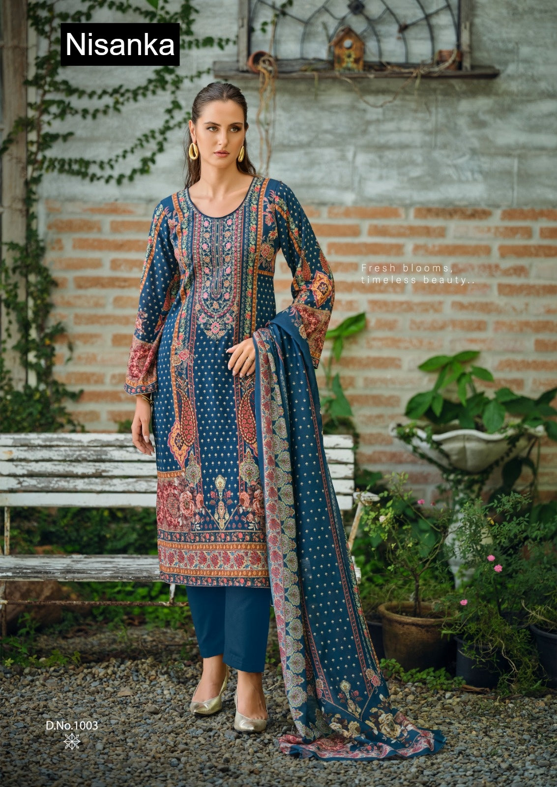 Alizeh Nisanka Lawn Cotton Karachi Salwar Suits Manufacturer