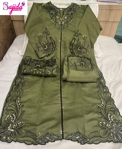 Alk 113 Sajida Roman Silk Pakistani Readymade Suits Wholesale Rate