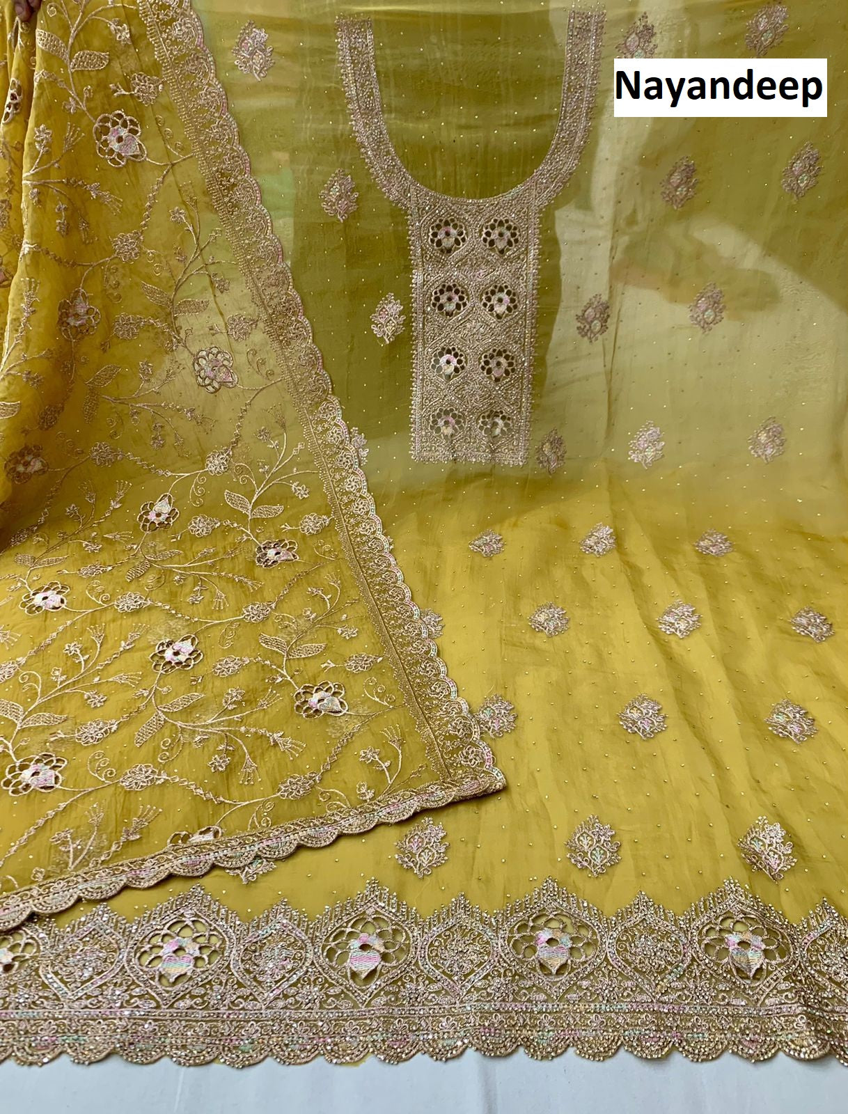 Alka Nayandeep Silk Salwar Suits Exporter Ahmedabad