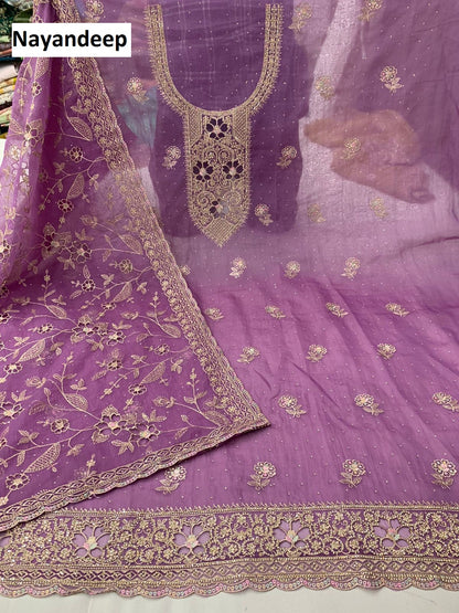 Alka Nayandeep Silk Salwar Suits Exporter Ahmedabad