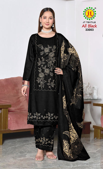 All Black Vol 33 Jt Rayon Pant Style Suits Manufacturer Gujarat