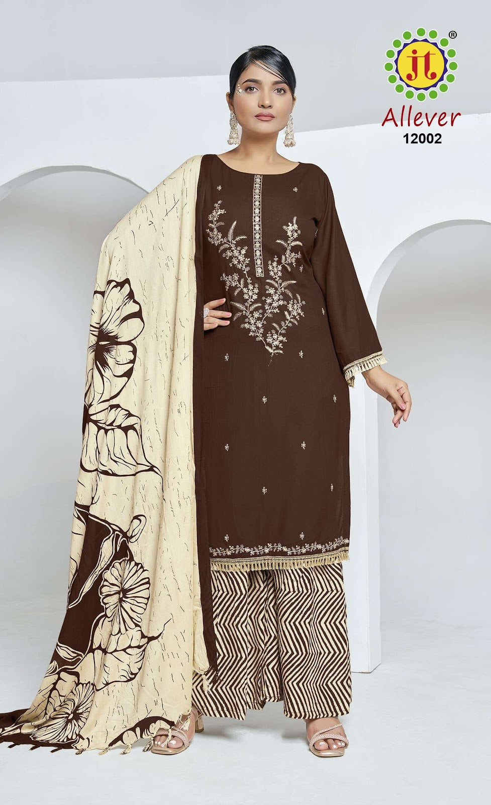 All Ever Vol 12 Jt Rayon Pant Style Suits Exporter India