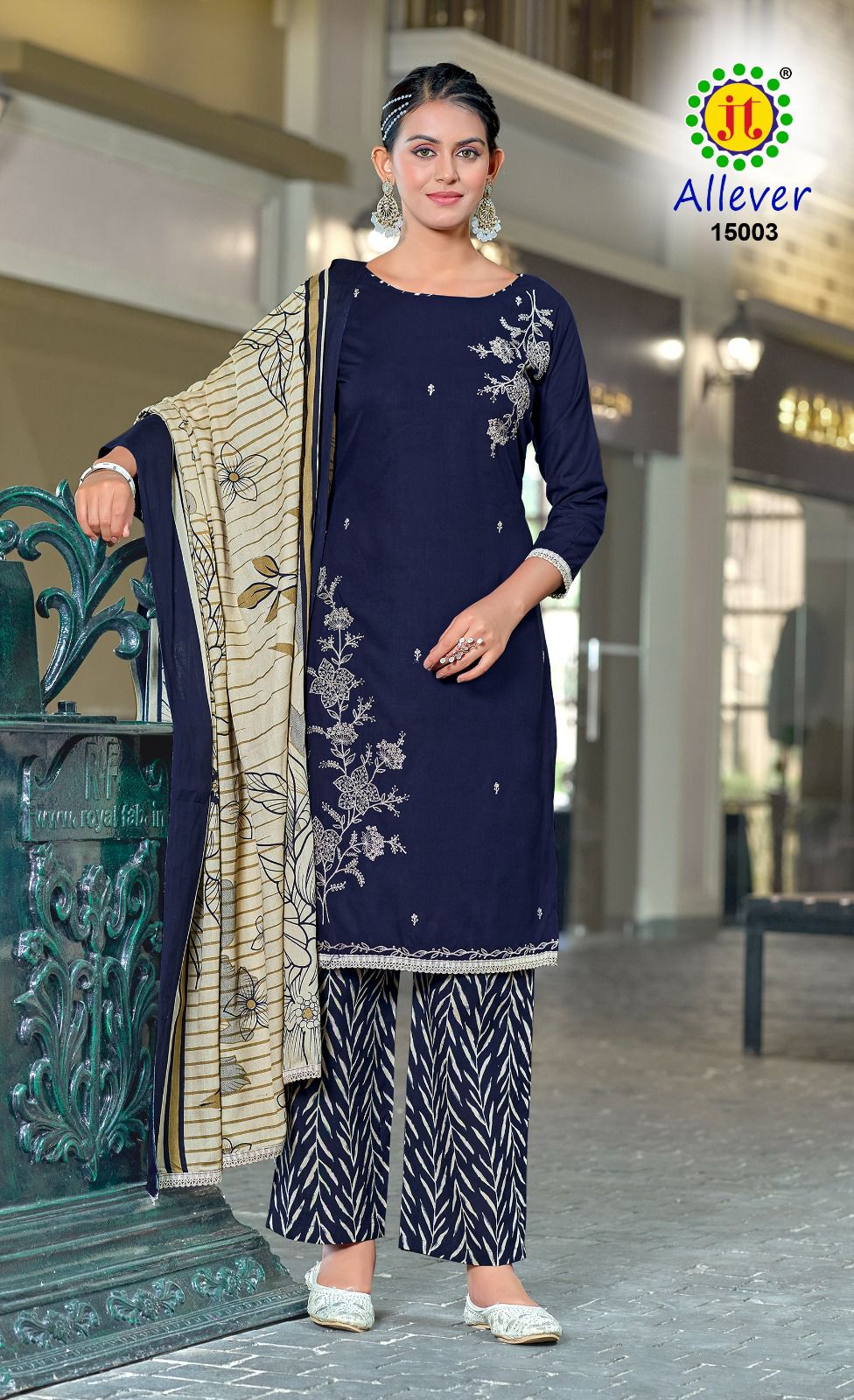 All Ever Vol 15 Jt Rayon Pant Style Suits Wholesaler