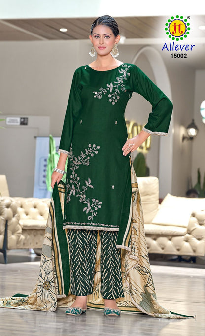 All Ever Vol 15 Jt Rayon Pant Style Suits Wholesaler