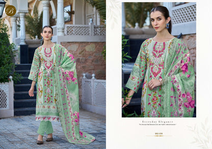 Almarina Vol 4 Belliza Designer Studio Cotton Karachi Readymade Suits Manufacturer Gujarat