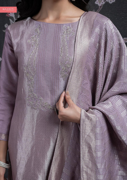 Alnoor Naariti Silk Pant Style Suits Wholesaler