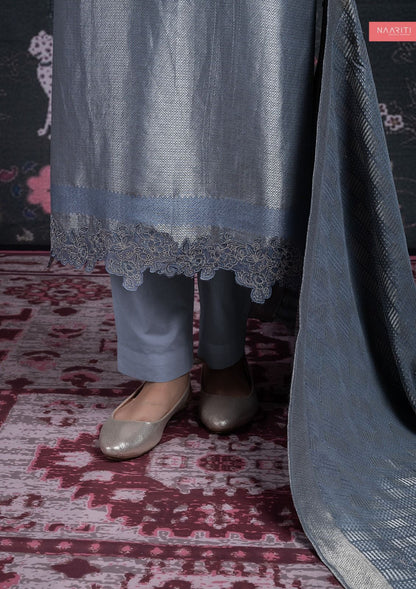 Alnoor Naariti Silk Pant Style Suits Wholesaler