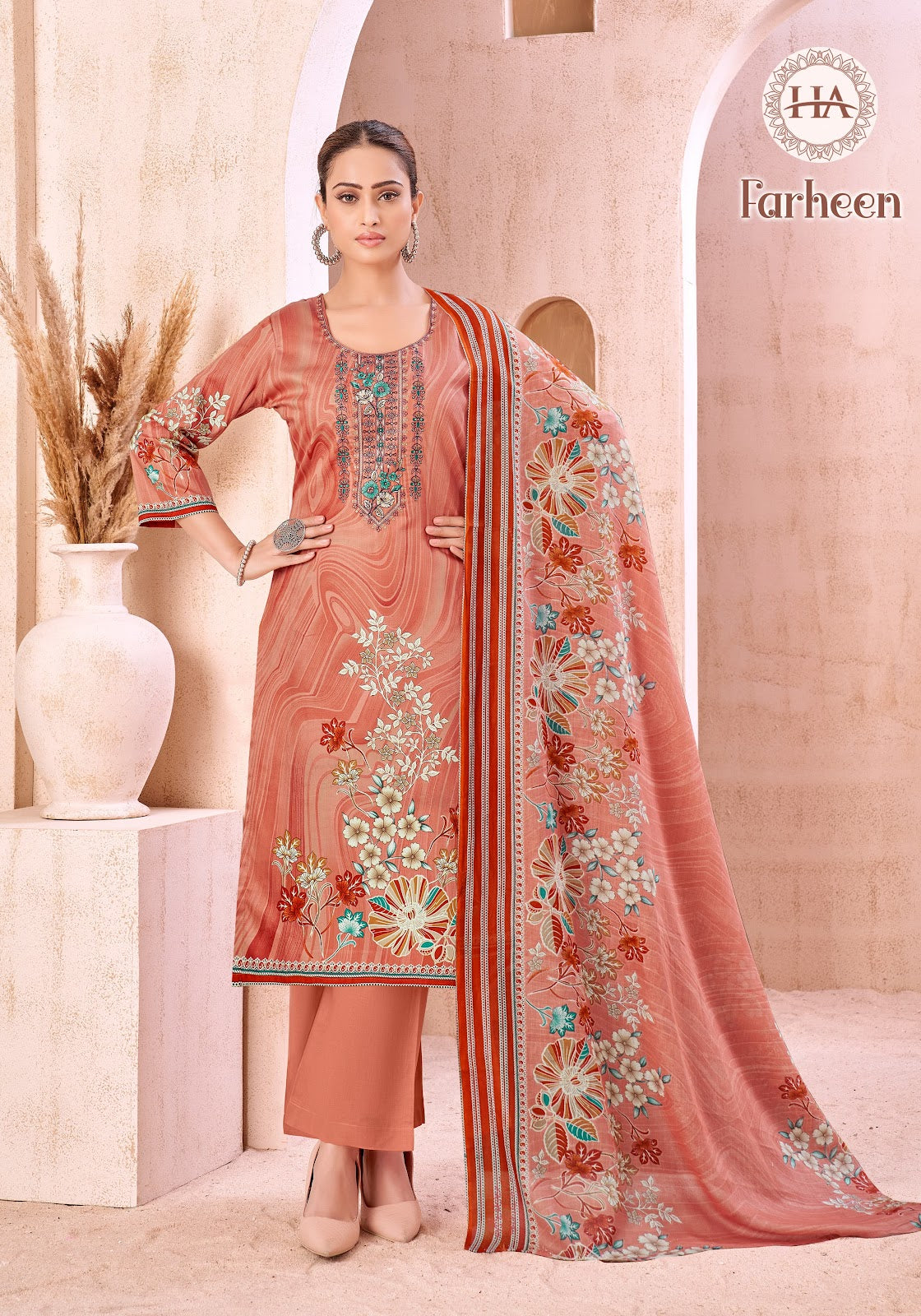 Alok Farheen Harshit Fashion Pure Zam Karachi Salwar Suits Wholesaler Ahmedabad