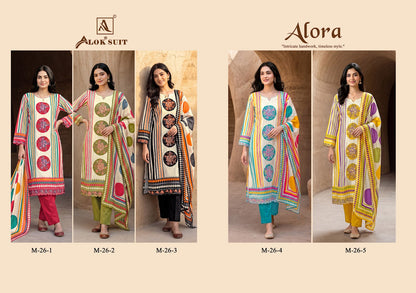 Alora Alok Viscose Maslin Karachi Salwar Suits Manufacturer Ahmedabad