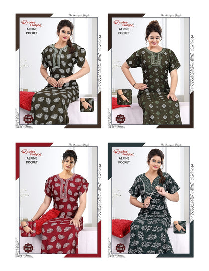 Alpine 100525 Ruchee Fashion Night Gowns Manufacturer