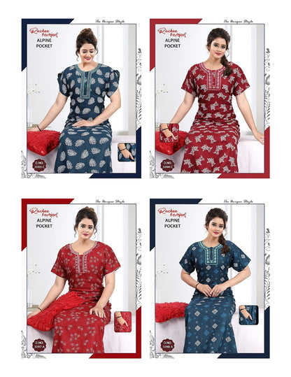 Alpine 100525 Ruchee Fashion Night Gowns Manufacturer