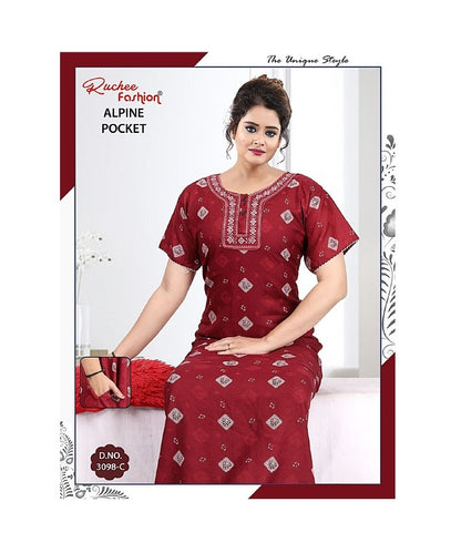 Alpine 100525 Ruchee Fashion Night Gowns Manufacturer