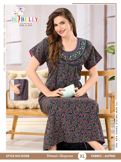 Alpine 110125 Belly Night Gowns Supplier