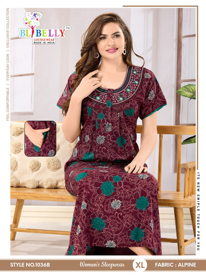 Alpine 110125 Belly Night Gowns Supplier