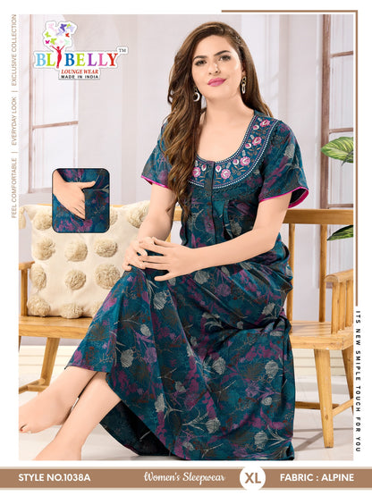 Alpine 110125 Belly Night Gowns Supplier