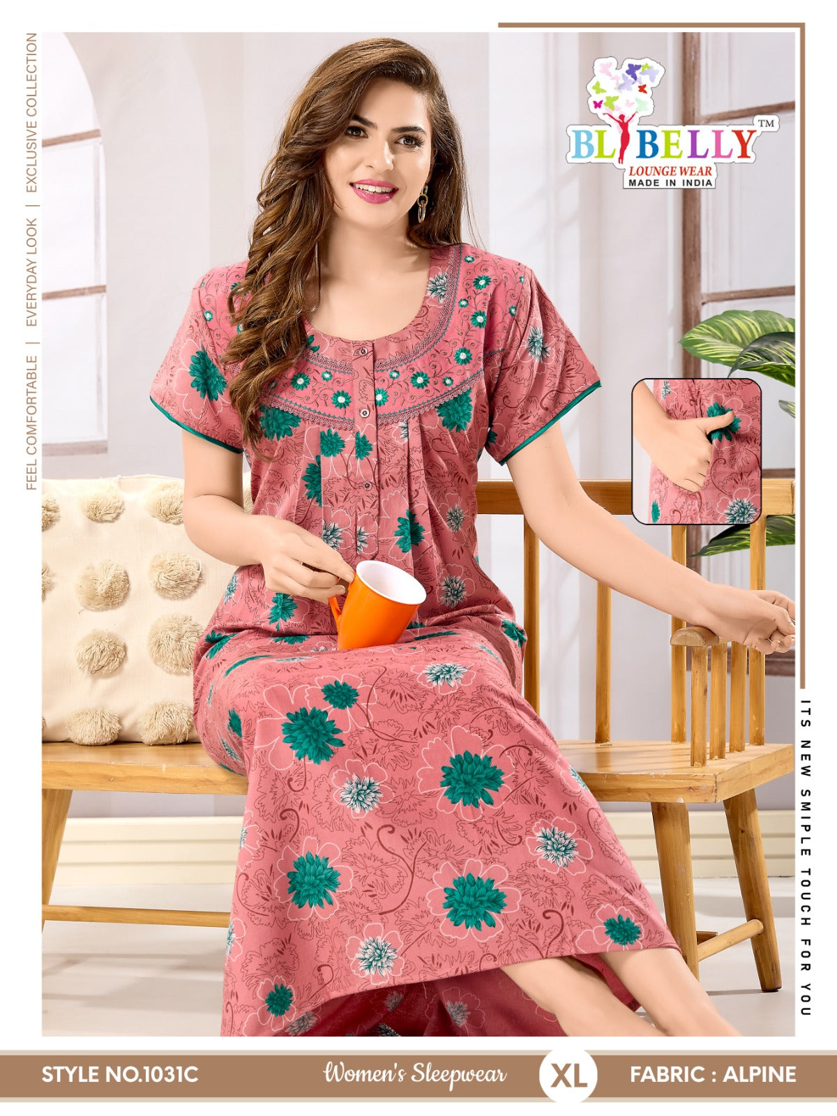 Alpine 110125 Belly Night Gowns Supplier