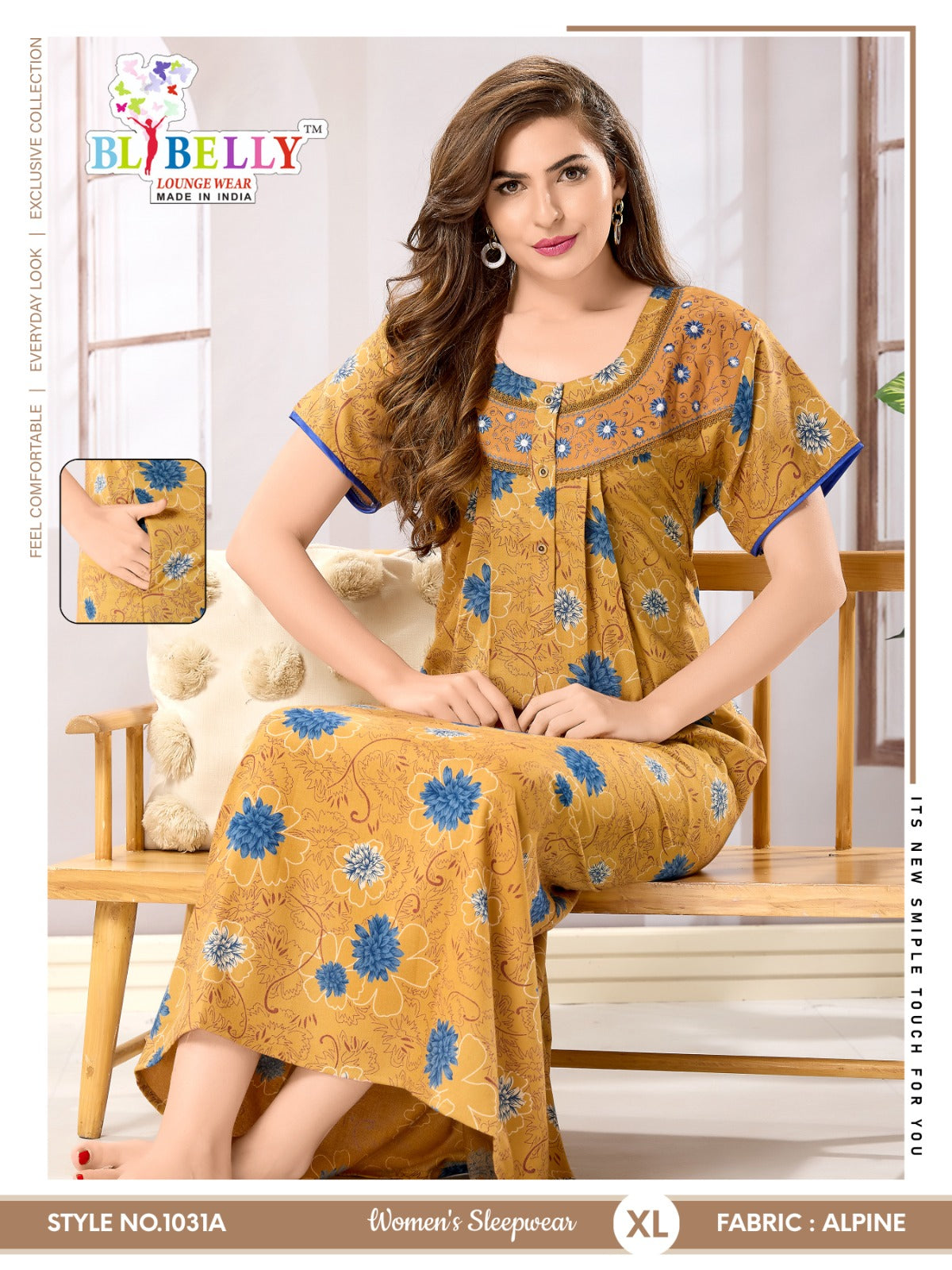 Alpine 110125 Belly Night Gowns Supplier