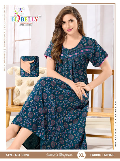 Alpine 110125 Belly Night Gowns Supplier