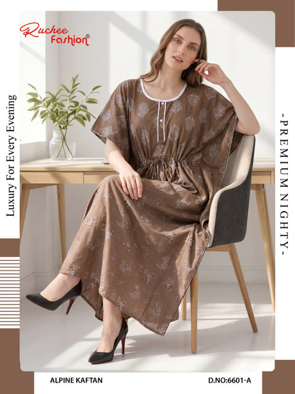 Alpine 120626 Ruchee Fashion Kaftan Nighty Wholesale