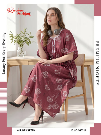 Alpine 120626 Ruchee Fashion Kaftan Nighty Wholesale