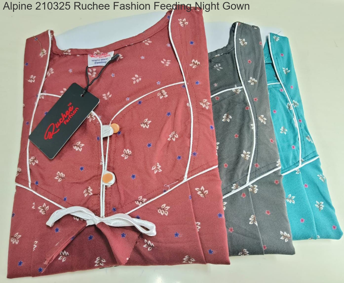 Alpine 210325 Ruchee Fashion Feeding Night Gown Wholesale Price