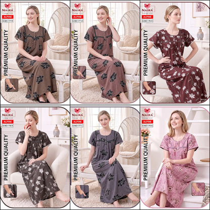 Alpine 211026 Naira Night Gowns Wholesaler India
