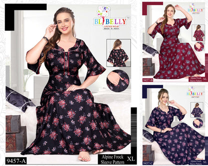 Alpine 220125 Belly Night Gowns Manufacturer Gujarat