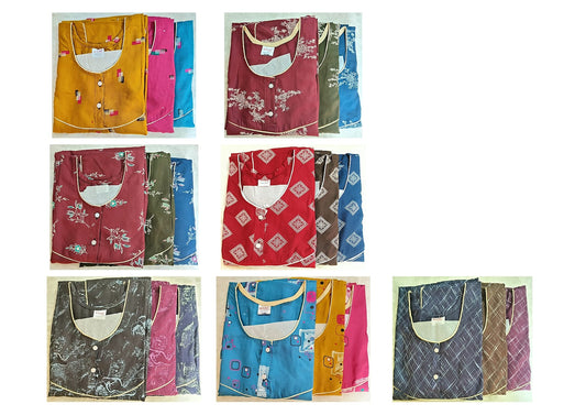 Alpine 280125 Ruchee Fashion Meghya Night Gowns Wholesale Rate