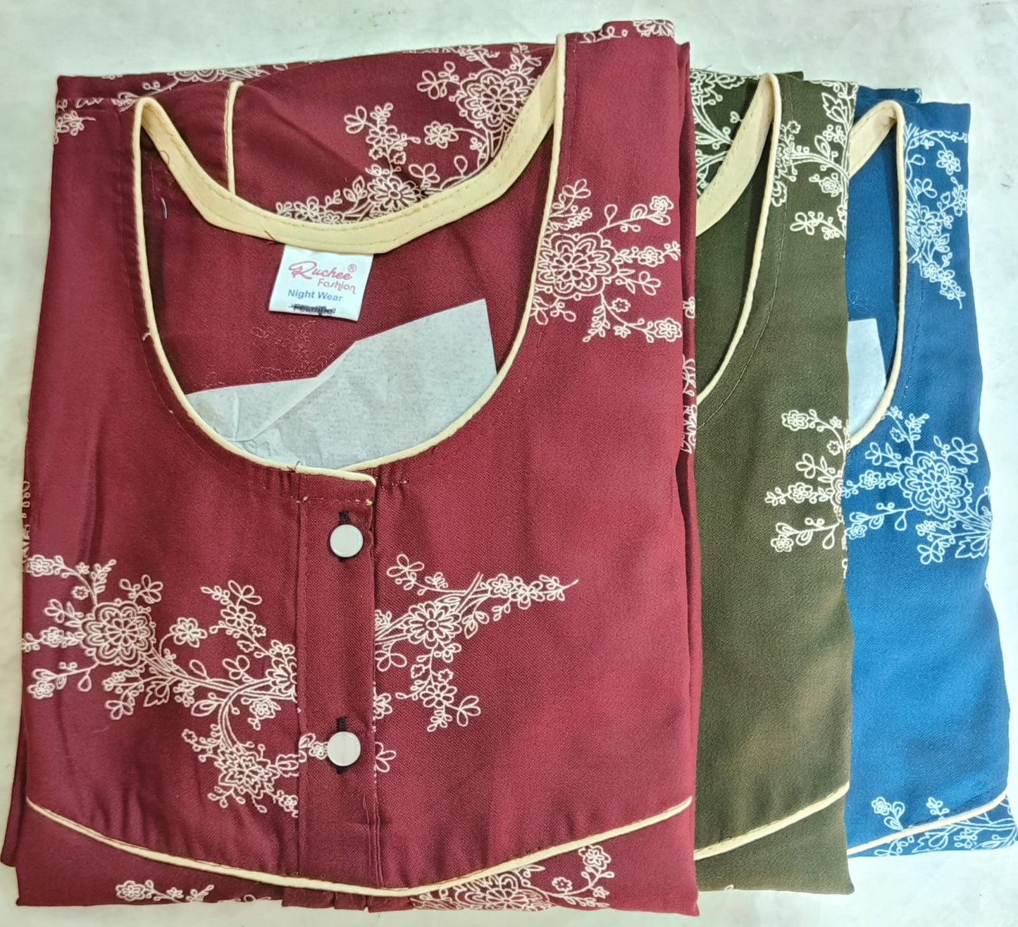 Alpine 280125 Ruchee Fashion Meghya Night Gowns Wholesale Rate