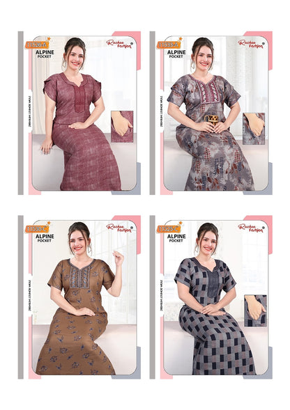 Alpine 280325 Ruchee Fashion Night Gowns Wholesale Price